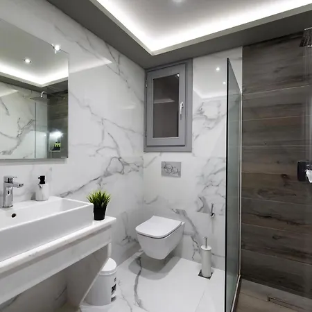 Villa Dazzling Santorini Luck 2 Bedrooms Furnished Interiors Perissa (Santorini)